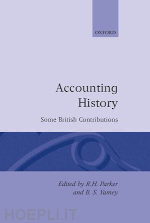 parker r. h.; yamey b. s. - accounting history