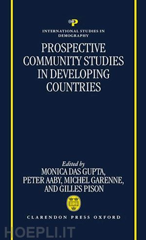 das gupta monica; aaby peter; garenne michel; pison gilles - prospective community studies in developing countries