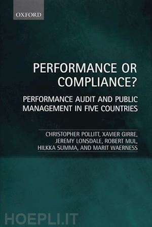 pollitt christopher; girre xavier; lonsdale jeremy; mul robert; summa hilkka; waerness marit - performance or compliance?