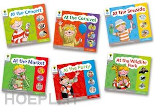 hunt roderick; brychta alex; heapy teresa; schon nick; hepplewhite debbie - oxford reading tree: floppy phonics sounds & letters stage 1 more a pack of 6