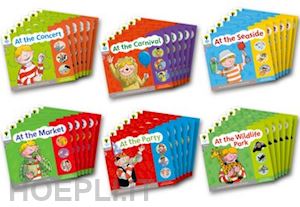 hunt roderick; brychta alex; heapy teresa; schon nick; hepplewhite debbie - oxford reading tree: floppy phonics sounds & letters stage 1 more a class pack of 36