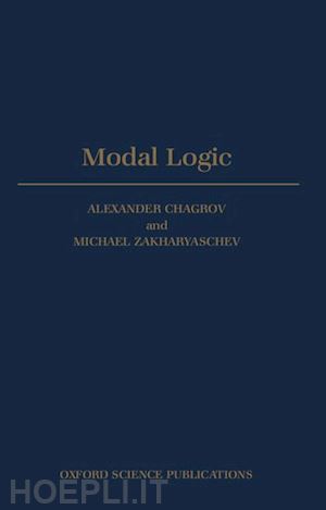 chagrov alexander; zakharyaschev michael - modal logic