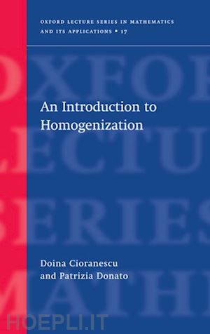 cioranescu doina; donato patrizia - an introduction to homogenization