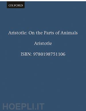 aristotle - aristotle: on the parts of animals