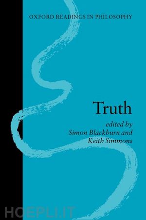 blackburn simon (curatore); simmons keith (curatore) - truth