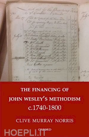 norris clive murray - the financing of john wesley's methodism c.1740-1800