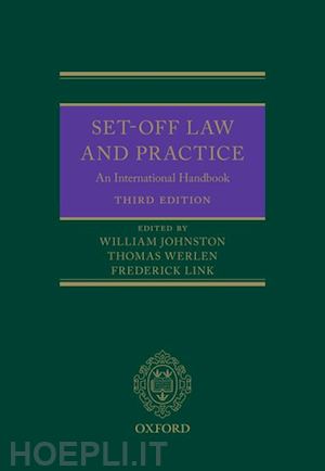 johnston william (curatore); werlen thomas (curatore); link frederick (curatore) - set-off law and practice