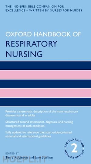 robinson terry; scullion jane - oxford handbook of respiratory nursing