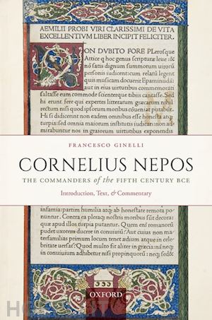 ginelli francesco - cornelius nepos, the commanders of the fifth century bce