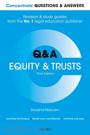 malcolm rosalind - concentrate questions and answers equity and trusts