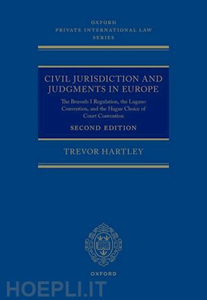 hartley trevor - civil jurisdiction and judgements in europe