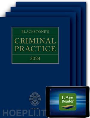 ormerod cbe kc (hon) david; perry kc david - blackstone's criminal practice 2024 (digital pack)