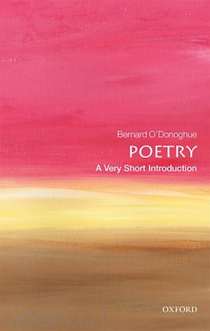 o'donoghue bernard - poetry: a very short introduction
