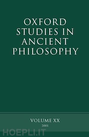 sedley david - oxford studies in ancient philosophy