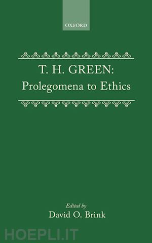 green t. h. - prolegomena to ethics