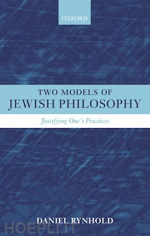 rynhold daniel - two models of jewish philosophy