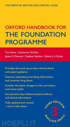 raine tim; mcginn katherine; dawson james; sanders stephan; eccles simon - oxford handbook for the foundation programme