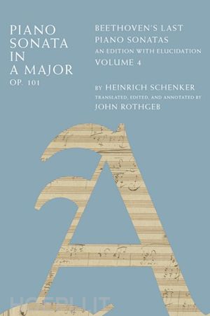 schenker heinrich - piano sonata in a major, op. 101