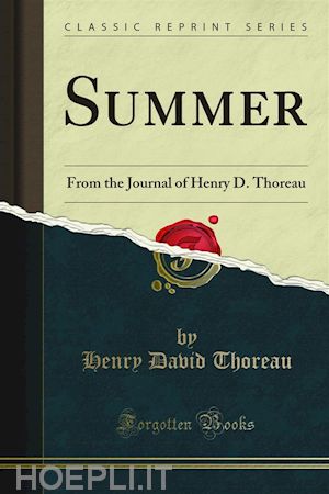 henry david thoreau - summer