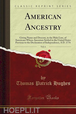 thomas patrick hughes - american ancestry