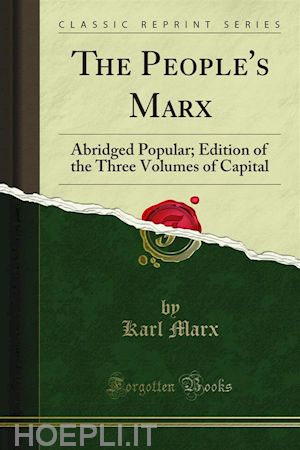 karl marx - the people's marx