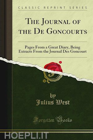 julius west - the journal of the de goncourts