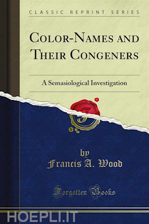 francis a. wood - color-names and their congeners