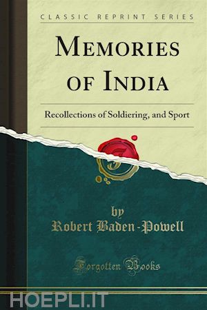 powell; robert baden - memories of india