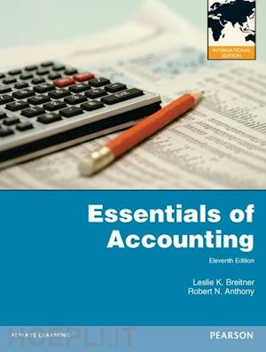 anthony robert n.; breitner leslie k. - essentials of accounting