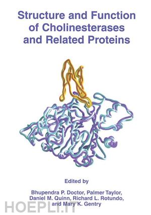 doctor bhupendra p. (curatore); taylor palmer (curatore); quinn daniel m. (curatore); rotundo richard l. (curatore); gentry mary kay (curatore) - structure and function of cholinesterases and related proteins