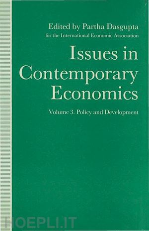 dasgupta partha (curatore) - issues in contemporary economics