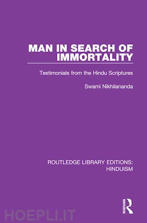 nikhilananda swami - man in search of immortality