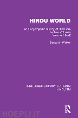 walker benjamin - hindu world