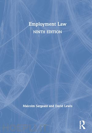 sargeant malcolm; lewis david - employment law 9e