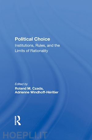 czada roland m; windhoff-heritier adrienne - political choice