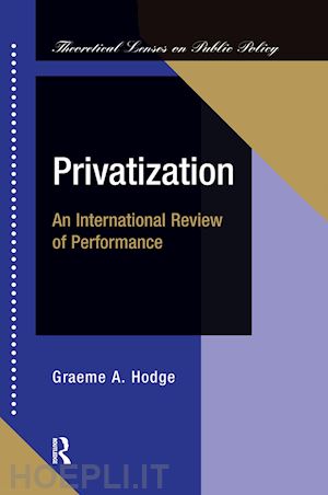 hodge graeme - privatization