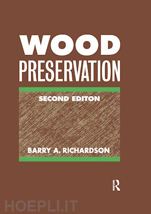 richardson b a - wood preservation