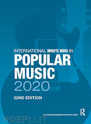 publications europa (curatore) - international who's who in popular music 2020