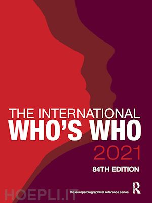 publications europa (curatore) - the international who's who 2021