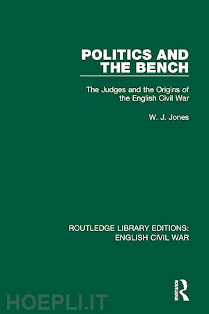 jones w. j. - politics and the bench