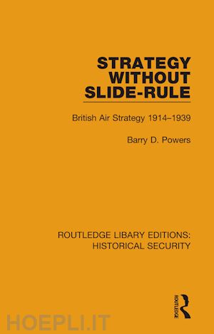 powers barry d. - strategy without slide-rule