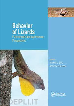 bels vincent (curatore); russell anthony (curatore) - behavior of lizards