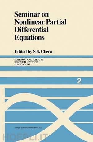 chern s.s. (curatore) - seminar on nonlinear partial differential equations