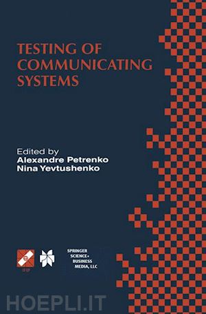 yevtushenko nina (curatore) - testing of communicating systems