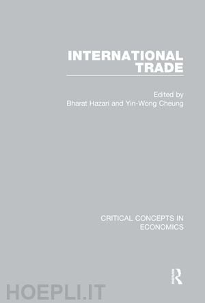 hazari bharat (curatore); cheung yin wong (curatore) - international trade