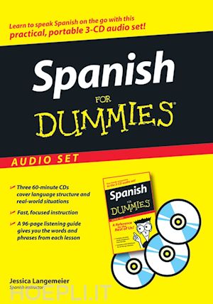 langemeier j - spanish for dummies audio set +cd