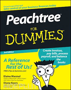 marmel e - peachtree for dummies, 3rd edition