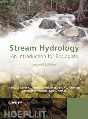 gordon nd - stream hydrology: an introduction for ecologists, 2nd edition