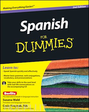 spanish grammars & dictionaries; susana wald; cecie kraynak - spanish for dummies, 2nd edition