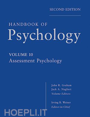 psychology general; irving b. weiner; john r. graham - handbook of psychology, volume 10, assessment psychology, 2nd edition